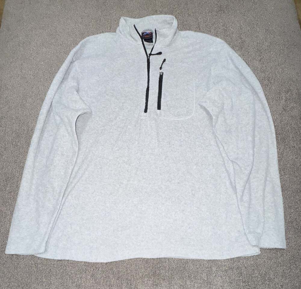 Narragansett Traders 1/4-Zip Fleece Pullover with Chest Pocket
